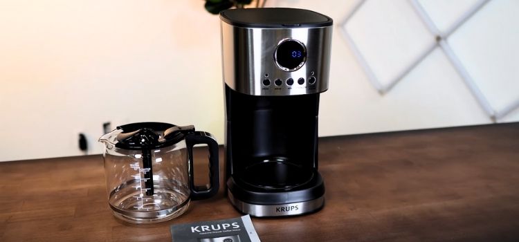 how to clean krups coffee maker